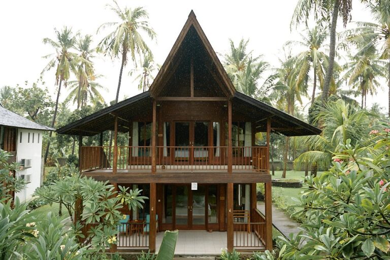 Green lush boutique hotel in the Tejakula coastal line