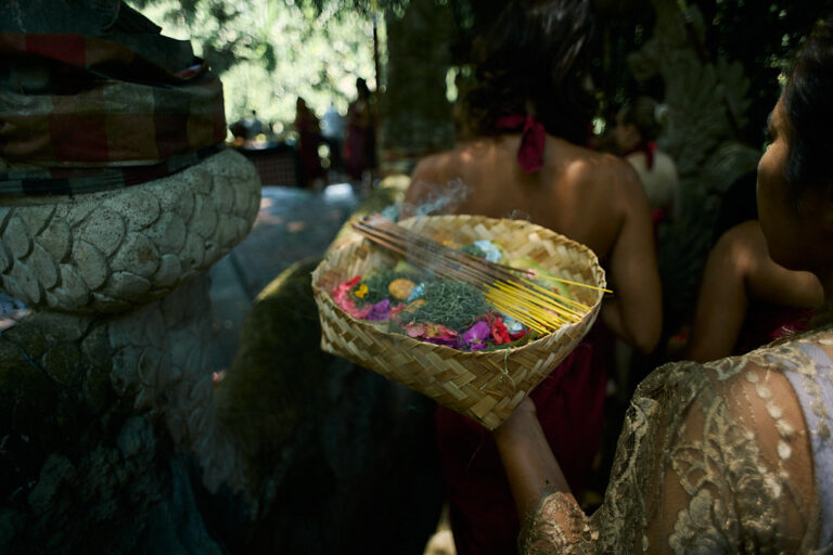 Melukat Journey at Taman Beji Griya Waterfall